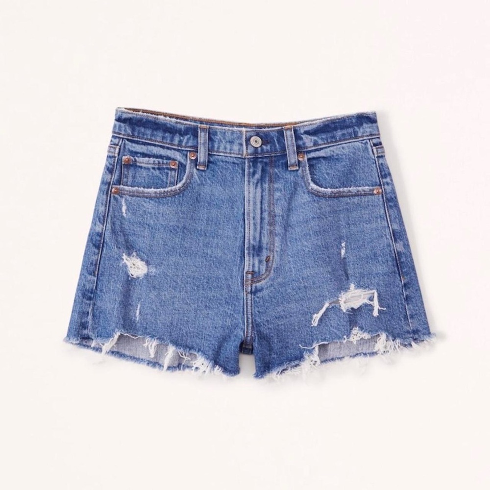 Distressed Denim Women's Shorts